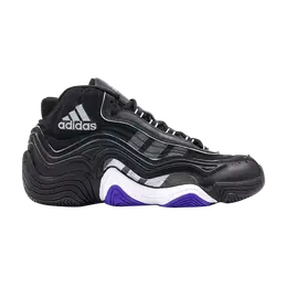 Adidas: Чёрные кроссовки  Crazy