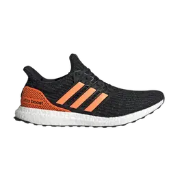 Adidas: Оранжевые кроссовки  UltraBoost
