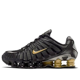 Nike: Чёрные кроссовки  Shox TL