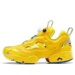 Reebok: Жёлтые кроссовки  InstaPump Fury