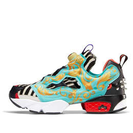 Reebok: Чёрные кроссовки  InstaPump Fury