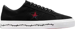 Converse: Чёрные кроссовки  One Star Pro