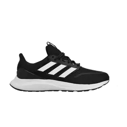 Adidas: Чёрные кроссовки 