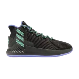 Adidas: Чёрные кроссовки  Derrick Rose