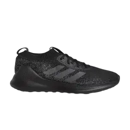 Adidas: Чёрные кроссовки 