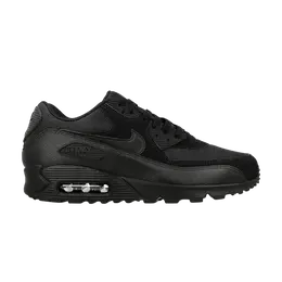 Nike: Чёрные кроссовки  Air Max 90 Essential