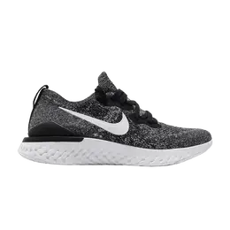 Nike: Чёрные кроссовки  Epic React Flyknit 2