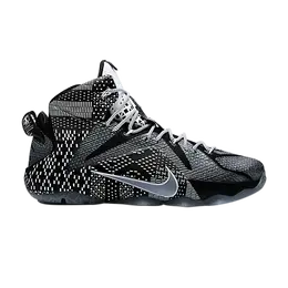 Nike: Чёрные кроссовки  Lebron 12