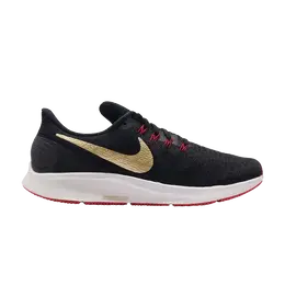 Nike: Чёрные кроссовки  Air Zoom Pegasus 35