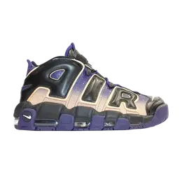 Nike: Чёрные кроссовки  Air More Uptempo