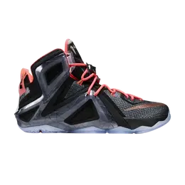 Nike: Чёрные кроссовки  Lebron 12