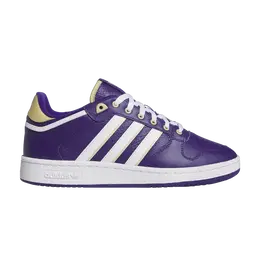Adidas: Фиолетовые кроссовки 