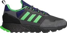 Adidas: Зелёные кроссовки  ZX-1K Boost