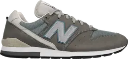 New Balance: Голубые кроссовки  996