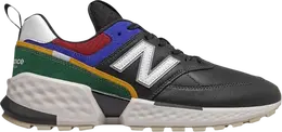 New Balance: Чёрные кроссовки 