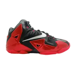 Nike: Чёрные кроссовки  Lebron 11