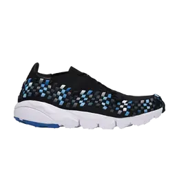 Nike: Голубые кроссовки  Air Footscape Woven NM