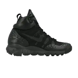 Nike: Чёрные кроссовки  Flyknit