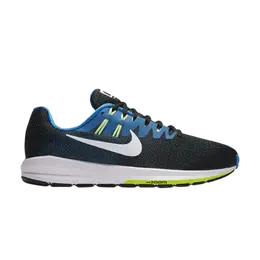 Nike: Чёрные кроссовки  Air Zoom
