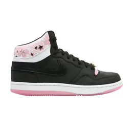 Nike: Чёрные кроссовки  Court