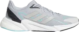 Adidas: Серебристые кроссовки 