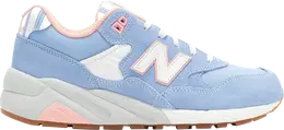 New Balance: Голубые кроссовки 