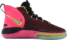 Nike: Розовые кроссовки  Alphadunk