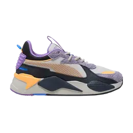 PUMA: Фиолетовые кроссовки  RS-X