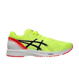 Asics: Жёлтые кроссовки 