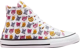 Converse: Серые кроссовки  Chuck Taylor All Star