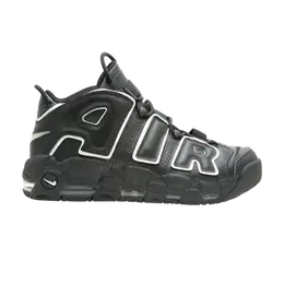 Nike: Чёрные кроссовки  Air More Uptempo