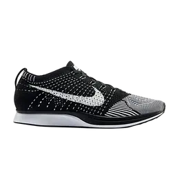 Nike: Чёрные кроссовки  Flyknit Racer