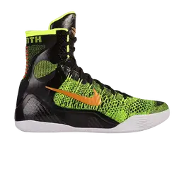 Nike: Зелёные кроссовки  Kobe 9 Elite