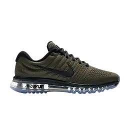 Nike: Кроссовки  Air Max 2017 цвета хаки
