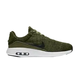 Nike: Зелёные кроссовки  Air Max