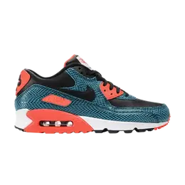 Nike: Зелёные кроссовки  Air Max 90