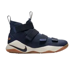 Nike: Синие кроссовки 