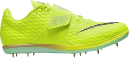 Nike: Зелёные кроссовки 