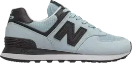 New Balance: Чёрные кроссовки  574