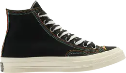 Converse: Чёрные кроссовки  Chuck 70