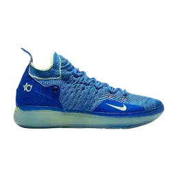 Nike: Синие кроссовки 