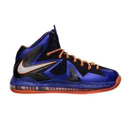 Nike: Синие кроссовки  Lebron 10