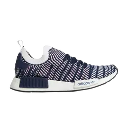 Adidas: Синие кроссовки  NMD_R1 STLT