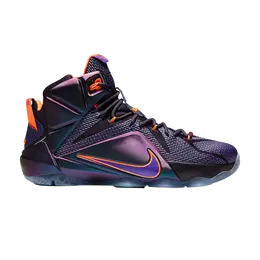 Nike: Фиолетовые кроссовки  Lebron 12