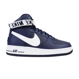 Nike: Синие кроссовки  Air Force 1 High