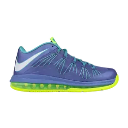 Nike: Синие кроссовки  Air Max Lebron 10 Low