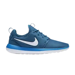 Nike: Синие кроссовки 