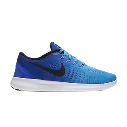 Nike: Голубые кроссовки 
