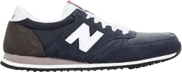 New Balance: Тёмные кроссовки 