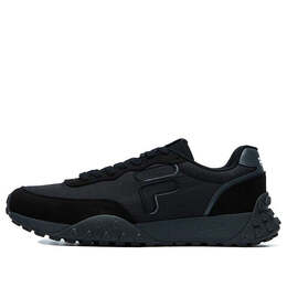 Fila: Чёрные кроссовки 